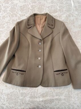 Vintage Trachten Wool Blazer M